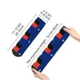 thumbnail image 3 of Mens Ankle Socks Womens Australian Flag With Aboriginal Flag Quarter Breathable Casual Socks, 3 of 7