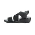 thumbnail image 2 of FLY London Noli Leather Wedge Sandal, 37, 2 of 5