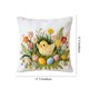 thumbnail image 3 of Funda de almohada corta de pelusa de 45 cm | Funda de cojín decorativa para sofá y cama | Bonita decoración bordada para sala de estar y dormitorio | Cojín decorativo cuadrado, 3 of 6
