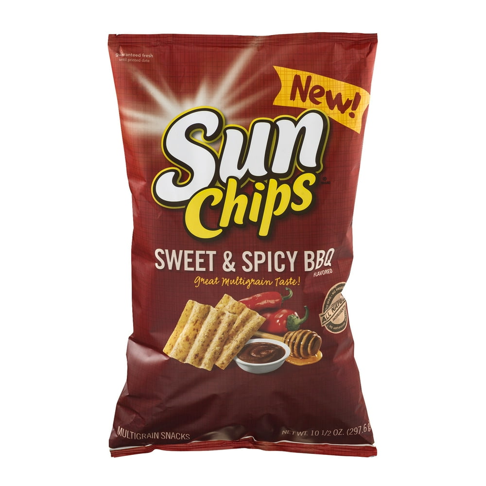 Sun Chips Sweet & Spicy BBQ, 10.5 OZ