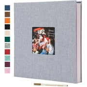 Vienrose Photo Album Self Adhesive Scrapbook Refill Pages for 11x10.8inch  Photo Album