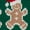 Crisp Clover, variant on Toddler Girls Holiday Sweater, Sizes 12M-5T