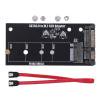 thumbnail image 1 of Adaptador M.2 SATA Adaptador convertidor de 22 pines Tarjeta de transferencia de datos rápida para PC Laptop, 1 of 9