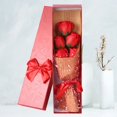 thumbnail image 4 of Boîte Cadeau pour Femmes pour la Saint-Valentin 5 bouquets de Savon rose Simulée, 4 of 10