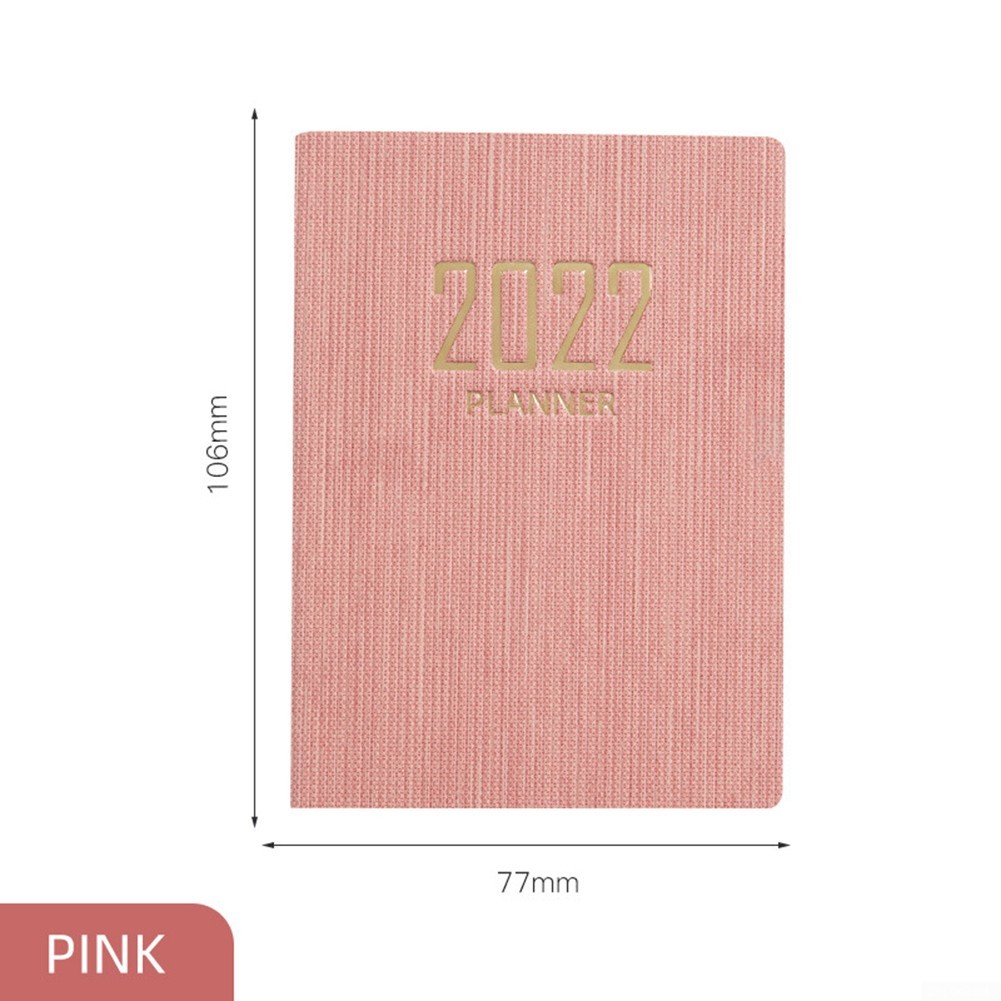 2022 Planner Schedule Book A7 Daily Planner Notebook Walmart Canada