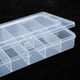 thumbnail image 4 of Caja organizadora SYC-105 de plástico transparente con 8 divisiones, ideal para almacenar componentes. Fabricada en material PP resistente y duradero, diseño ligero y fácil de transportar. Incluye, 4 of 6