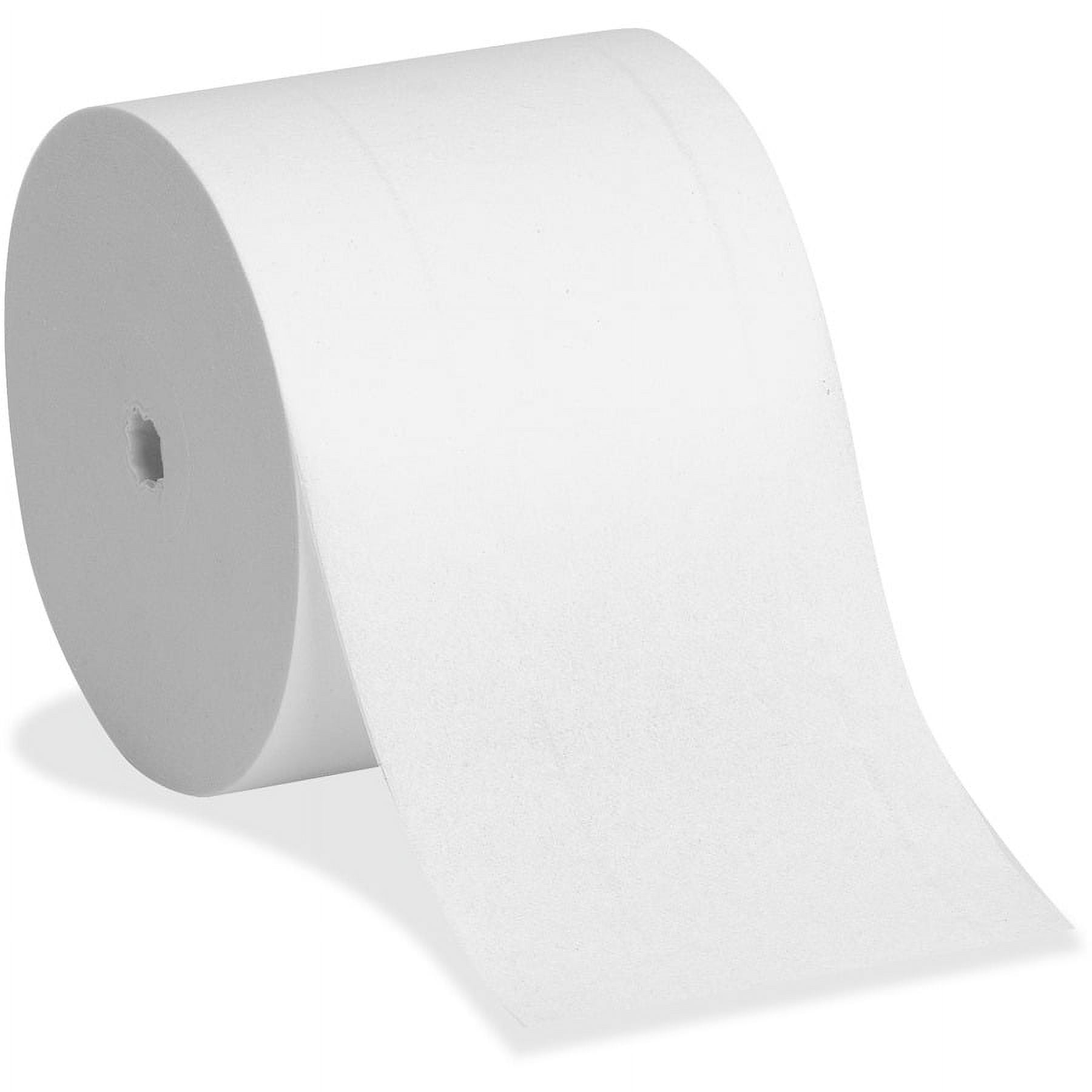 Georgia- Pacific Angel Soft Professional Series® Compact® Premium Embossed Coreless 2-ply Toilet Paper By Gp Pro (georgia-pacific), 36 Rolls/package - 2 Ply - 3.85" X 4.05" - 750 Sheets/roll