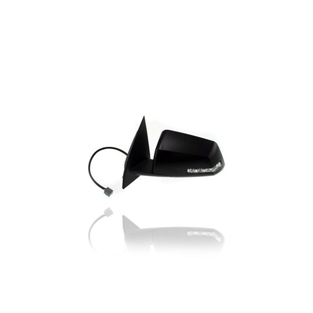 Door Mirror - Compatible/Replacement for '09-14 Chevrolet Traverse, 09-15 GMC Acadia - Powered, Heated, Manual-Folding, With Signal - Left Hand - Driver - 20879274