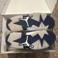 thumbnail image 4 of N I-K-E A i r-Jor-dan 6 Men's Retro Midnight Navy White Size 10.5, 4 of 6