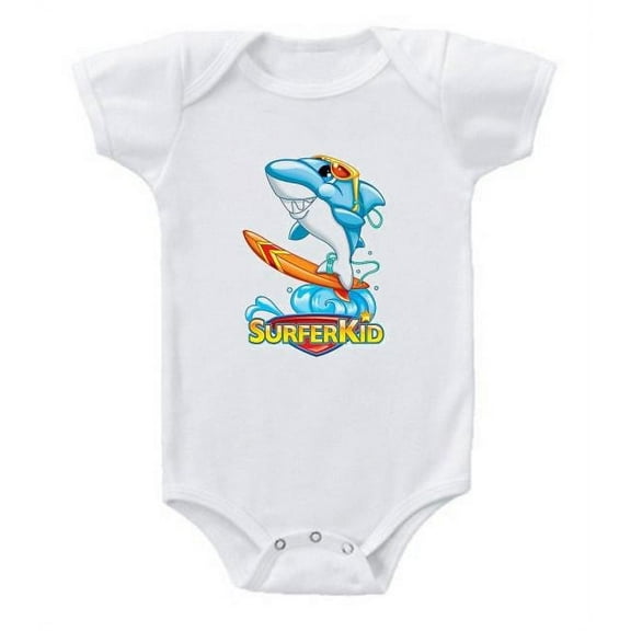 Surfer Kid Baby Bodysuit