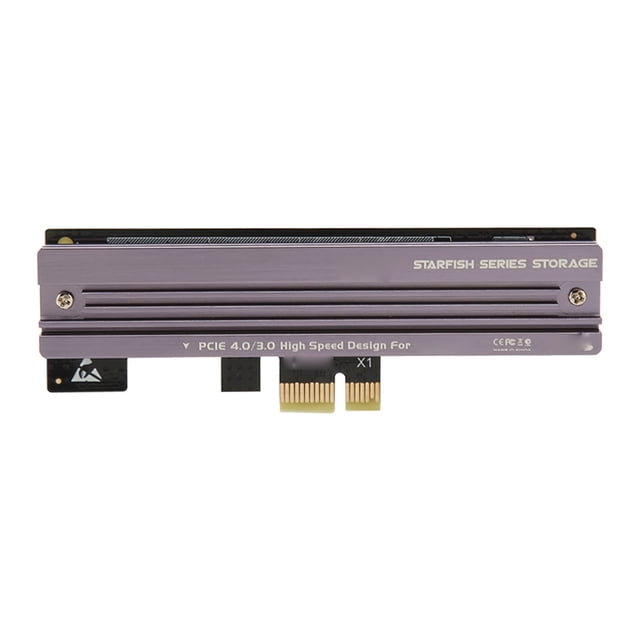 Adaptador M.2 NVMe SSD a PCIe ANGGREK Fácil Instalación para 2260 2280 SSD