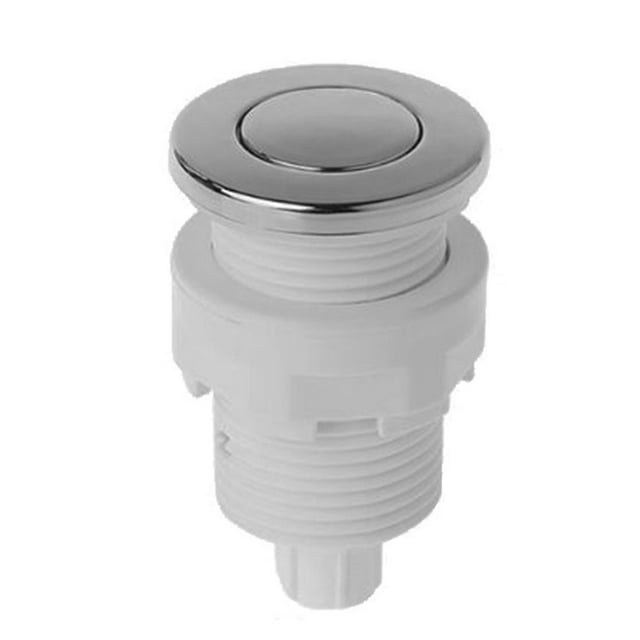 Interrupteur Pneumatique de Pression d'Air pour Bidon de Déchets Alimentaires 28 mm, Bouton Pneumatique pour Baignoire