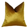 thumbnail image 1 of Plutus Lumiere Bronze Handmade Throw Pillow, (Double sided 20" x 26" Standard), 1 of 2