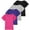 Black/Grey/Blue/Fuchsia, variant on Black Bear Girls’ Athletic T-Shirt – 4 Pack Active Performance Dry-Fit Sports Tee (4-18)