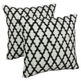 thumbnail image 2 of Blazing Needles Beaded Throw Pillows in Red and Ivory (Set of 2), 2 of 4