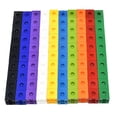 thumbnail image 1 of Link Snap Block, Educational Portable 100pcs Math Link Block  For Home Party, 1 of 8