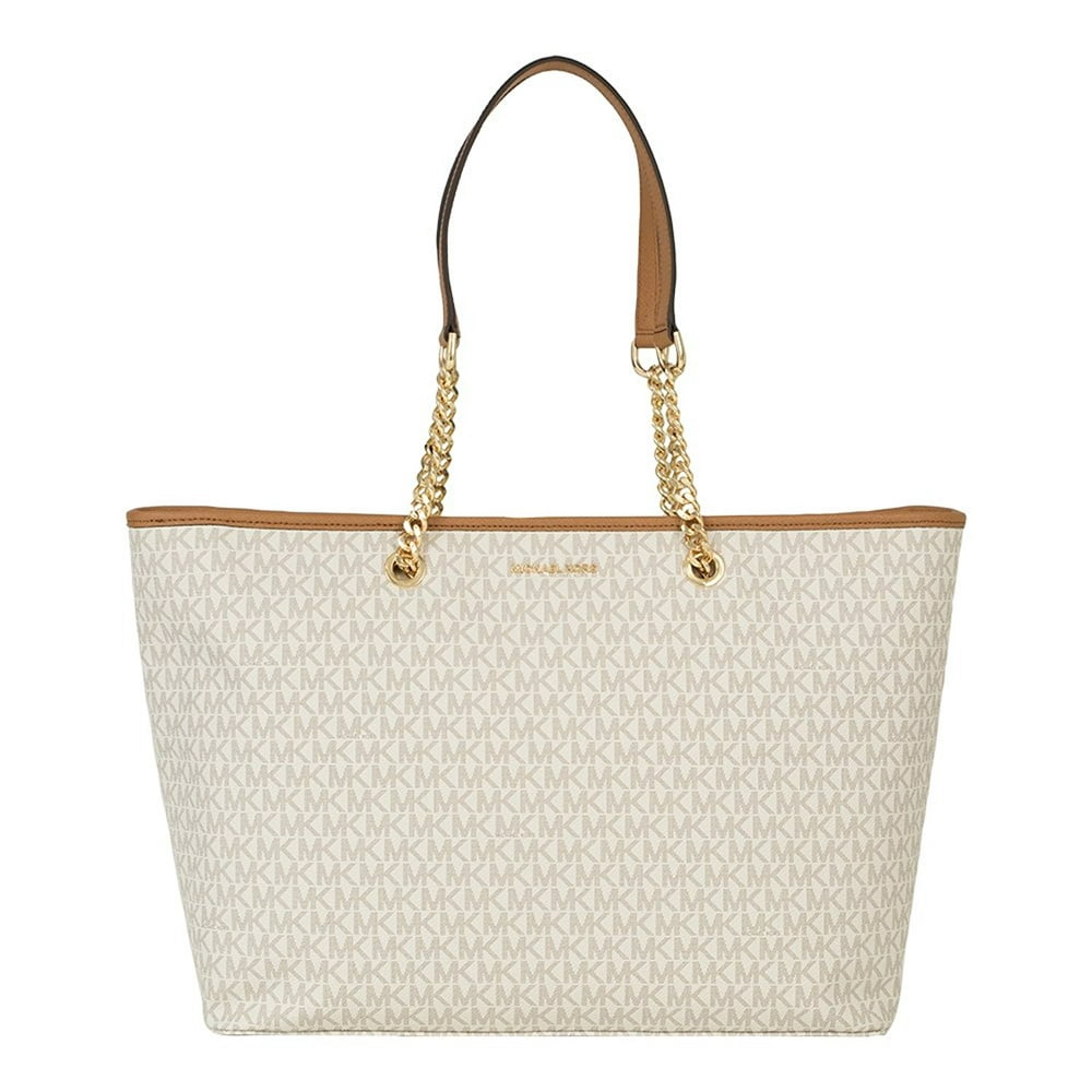 Michael Kors - Signature Medium Multifunction Tote - Vanilla ...