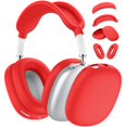 thumbnail image 1 of Funda de silicona 4 en 1 Ensfomte para AirPods Max USB-C 2024 Roja, 1 of 6
