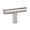 Nickel, variant on 86357 US4 BRASS 2 IN BAR KNOB
