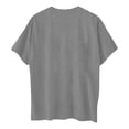 thumbnail image 3 of Pop cazadora para niña Round-Neck Printed Anime Trio Poster T Shirt （Light Gray）, 3 of 3
