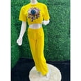 thumbnail image 1 of Conjunto De Ojo Turco Blusa Y Pantalón Acampanado Color Amarillo Talla Unitalla Marca Emil SaEs, 1 of 4