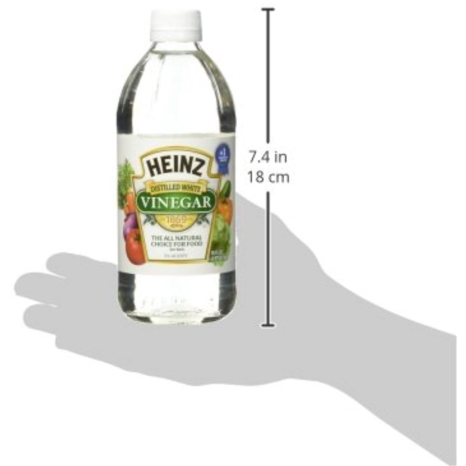 Heinz Distilled White Vinegar 16 Oz (Pack Of 12)
