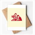 thumbnail image 1 of China Red Education Propaganda Technology Greeting Cards You are Invited Invitations, 1 of 3