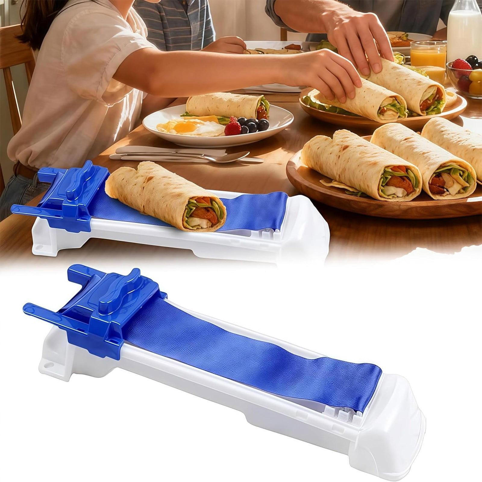 Lumpia Spring Roll Maker, Handheld Vegetable Meat Rolling Tool, DIY Egg ...