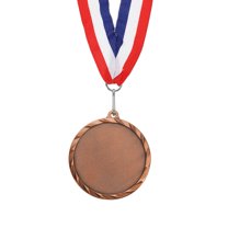Uxcell Award Medal, Prize Medal Winner Award with Neck Ribbon for Competitions Bronze
