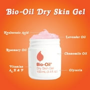 Bio-Oil Dry Skincare Gel with Soothing Emollients & Vitamin B3, Non-Comedogenic, 3.4 fl oz