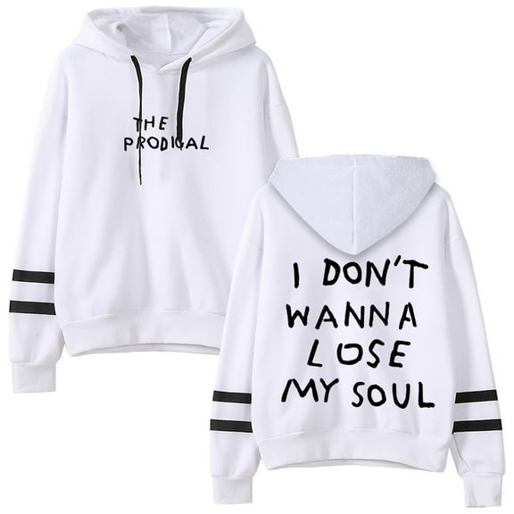 Josiah Queen The Prodigal Logo Merch Pullover Hoodies Pocketless Parallel Bars Sleeve Streetwear