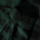 thumbnail image 5 of Ceisia Men's Plaid Hooded Button-Up Shirt with Dual Chest Pockets for Casual & Streetwear Green XXXL Gifts, 5 of 6