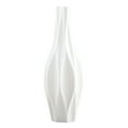 thumbnail image 1 of 1Pc Simplicity Ceramic Vase Creative Flower Vase Container European Style Household Decoration White Size M, 1 of 9