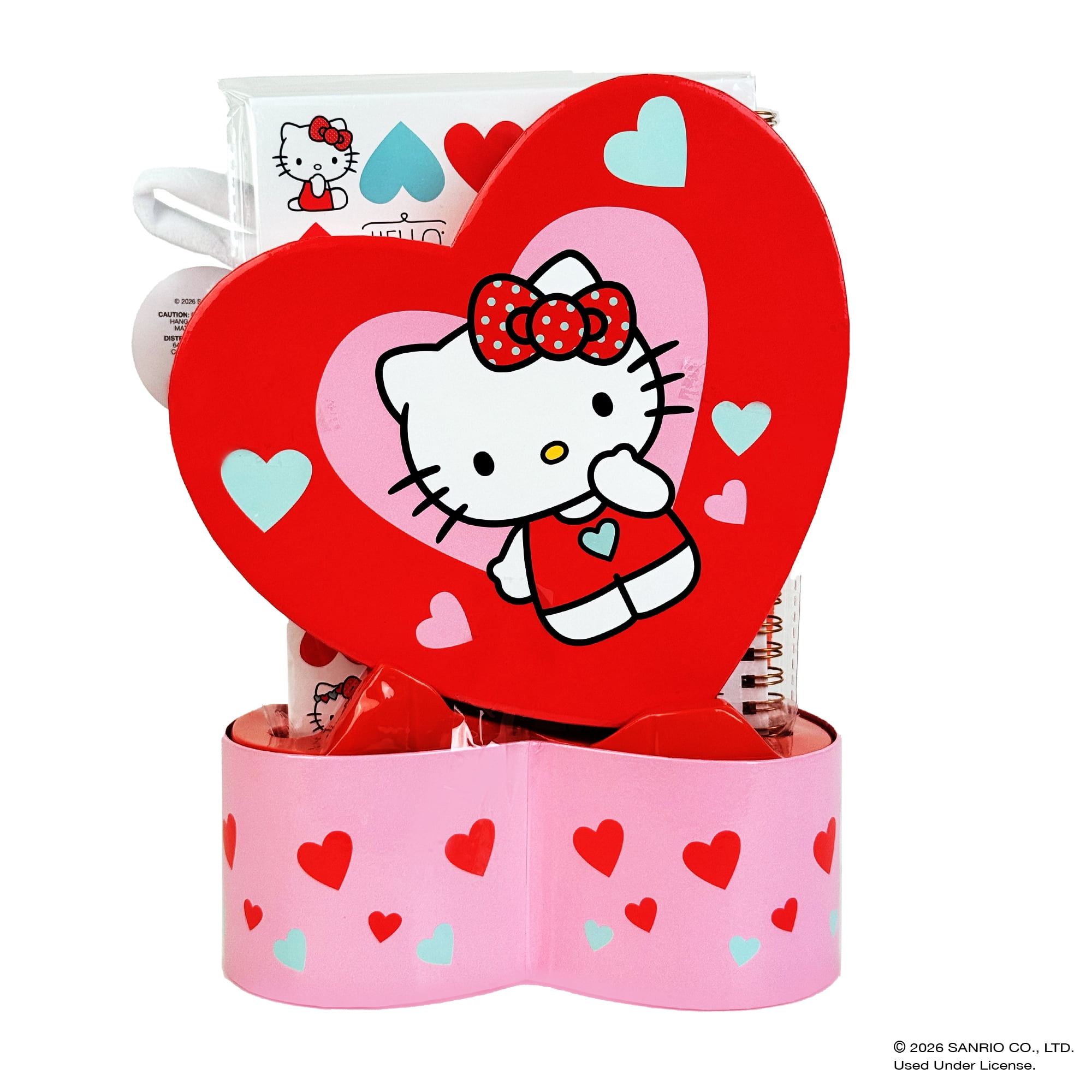 Hello Kitty Heart Box Valentines Gift Set