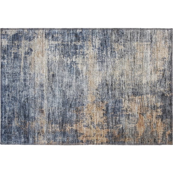 Dalyn Rugs Premium Machine Washable Mayfield AMF1217 Denim 1'8" x 2'6" Rug