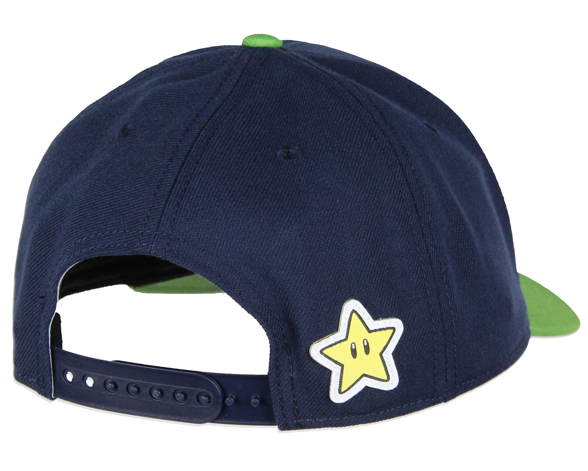 Nintendo Super Mario Luigi Embroidery Design Adjustable Snapback Precurved  Adult Hat Cap OSFM