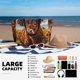 thumbnail image 5 of Easygdp Cloud Sky Sunflower Cow Bolsa de Viaje de Playa de Gran Capacidad, Bolsa Tote Perfecta para la Playa, Escapadas de Fin de Semana y Viajes, 5 of 7