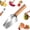 1pcs, variant on Triangle Watermelon Cutter, Triangle Fruit Slicing Knife, Stainless Steel with Wooden Handle - Melon Slicer, Fruit Cutter for Kitchen Gadgets, for Watermelon, Cantaloupe, and More (1pcs)