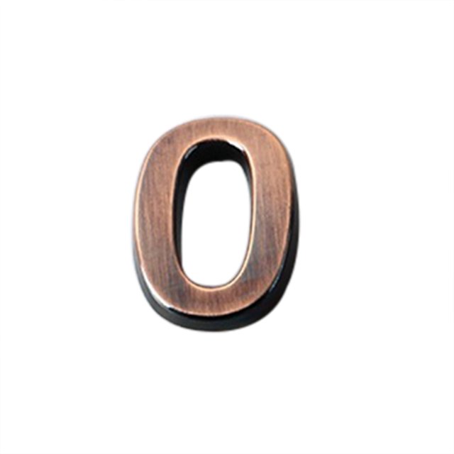 Trayknick 0-9 Modern House Door Plaque Address Arabic Number Digit Plate Sign Decoration