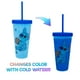 thumbnail image 2 of Vaso de viaje de plástico Silver Buffalo Disney Lilo & Stitch, 2 of 6