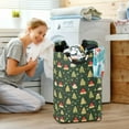 thumbnail image 5 of Yayeee Freestanding Laundry Hamper with Handle Collapsible Large Storage Basket for Clothes, Christmas Tree, 5 of 7