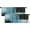 Abstract Blue and Brown, variant on Emvency 2 Pack Valances Window Treatments, Grey Painting Art Modern Abstract Blackout Adjustable for Living Room Bathroom Bedroom Kitchen Over Sink, 52x18 Inch Rod Pocket Valances