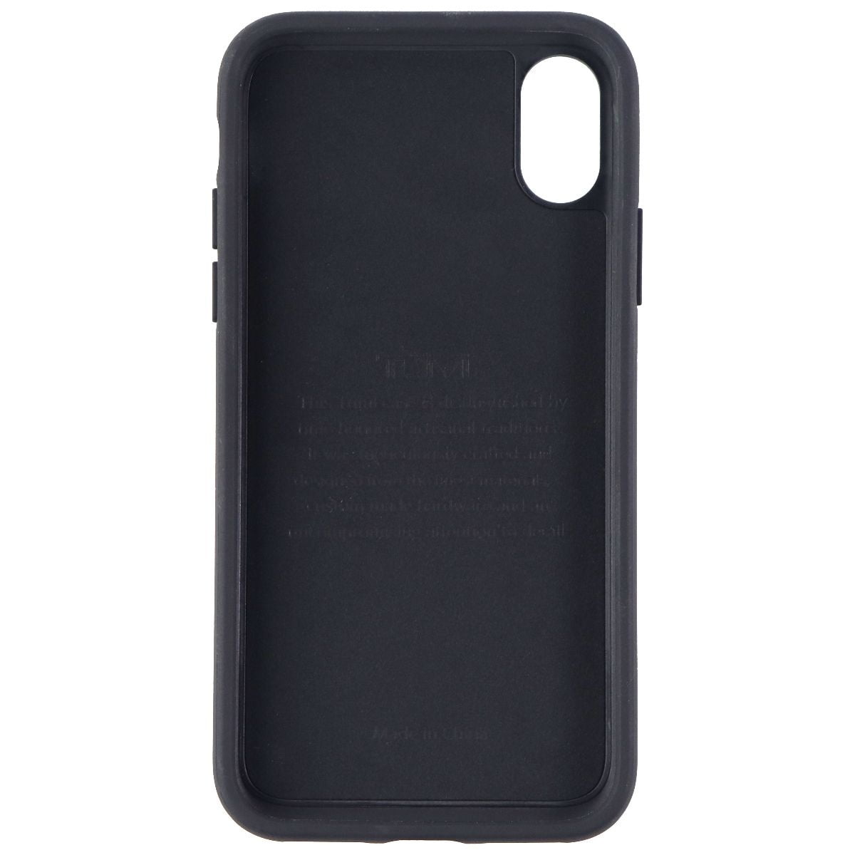TUMI Coated Canvas Co Mold Case for Apple iPhone X Xs Red