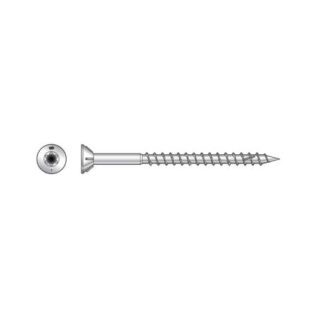 Simpson Strong-Tie T08162WP1 - #8 x 1-5/8" 316SS DWP Flat Head Screw T-20 1lb