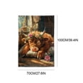 thumbnail image 3 of Honmine Small Size Blanket Print, Soft Warm Nap Blanket, Suitable for Sofa Bed Camping Festival 39x27.6 Inch Flannel, 3 of 6