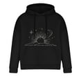 thumbnail image 4 of Jgppe Men's Pullover Sweatshirt Oversized Vintage Hooded Long Sleeve Drawstring Sweatshirt Unisex Valentine's Day, 4 of 5