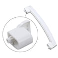 thumbnail image 2 of Handle Support White Fit for GE Microwave WB06X10943, 2 of 9