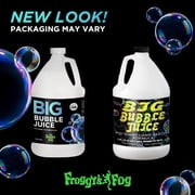 Froggy's Flakes® - LONG LASTING Snow Juice Machine Fluid by Froggy's Fog® - (75 Foot Plus Float / Drop) Slow Evaporation Formula, 1 Gallon