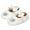 Silver, variant on Otqutp Little Kid Soft Bottom Sneakers Toddler Shoes Four Color Baby Princess Shoes Baby Indoor Love Baby Shoes White Shoes Bow Shoes