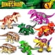 thumbnail image 4 of Tyrannosaurus Rex Pterosaurio Tyrannosaurus Heavy Claw Dragon World Dinosaur Modelo Bloques de construcción para niños ensamblados Bolsa de juguetes, 4 of 5